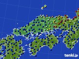 中国地方のアメダス実況(日照時間)(2021年06月05日)