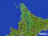 2021年06月05日の道北のアメダス(日照時間)