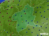 2021年06月05日の群馬県のアメダス(日照時間)