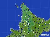 2021年06月05日の道北のアメダス(風向・風速)