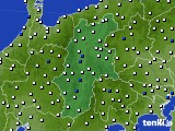 長野県のアメダス実況(風向・風速)(2021年06月05日)