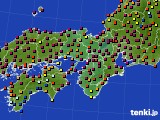 近畿地方のアメダス実況(日照時間)(2021年06月07日)