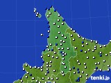 2021年06月07日の道北のアメダス(風向・風速)