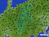 長野県のアメダス実況(日照時間)(2021年06月08日)