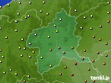 群馬県のアメダス実況(気温)(2021年06月08日)