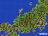 北陸地方のアメダス実況(日照時間)(2021年06月09日)