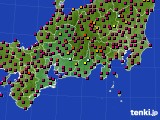 2021年06月09日の東海地方のアメダス(日照時間)