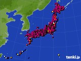 2021年06月09日のアメダス(日照時間)