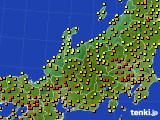 2021年06月09日の北陸地方のアメダス(気温)