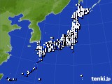 アメダス実況(風向・風速)(2021年06月10日)