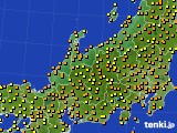 2021年06月12日の北陸地方のアメダス(気温)