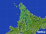 2021年06月12日の道北のアメダス(風向・風速)