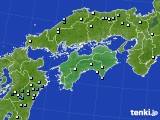 2021年06月13日の四国地方のアメダス(降水量)