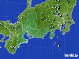 東海地方のアメダス実況(降水量)(2021年06月14日)