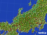 2021年06月15日の北陸地方のアメダス(気温)