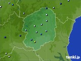 栃木県のアメダス実況(降水量)(2021年06月16日)