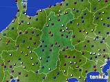 長野県のアメダス実況(日照時間)(2021年06月17日)