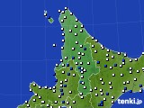 2021年06月17日の道北のアメダス(風向・風速)