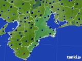 三重県のアメダス実況(日照時間)(2021年06月18日)