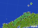 島根県のアメダス実況(日照時間)(2021年06月19日)