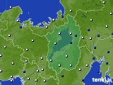 滋賀県のアメダス実況(風向・風速)(2021年06月20日)