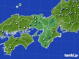 2021年06月23日の近畿地方のアメダス(降水量)