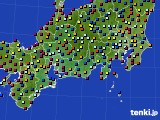 東海地方のアメダス実況(日照時間)(2021年06月24日)