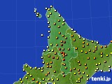 道北のアメダス実況(気温)(2021年06月27日)