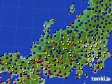 2021年06月29日の北陸地方のアメダス(日照時間)
