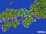 2021年06月29日の近畿地方のアメダス(日照時間)