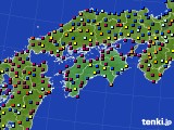 四国地方のアメダス実況(日照時間)(2021年06月29日)