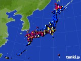 2021年06月29日のアメダス(日照時間)