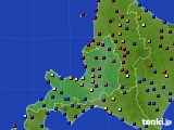 道央のアメダス実況(日照時間)(2021年06月29日)