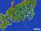 2021年06月30日の関東・甲信地方のアメダス(日照時間)