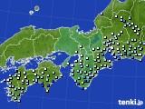 2021年07月01日の近畿地方のアメダス(降水量)