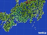 2021年07月01日の東海地方のアメダス(日照時間)