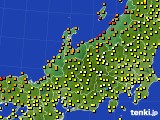 2021年07月01日の北陸地方のアメダス(気温)