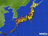 アメダス実況(気温)(2021年07月01日)