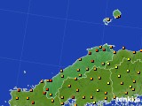 2021年07月01日の島根県のアメダス(気温)