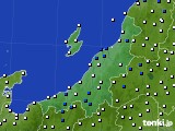 新潟県のアメダス実況(風向・風速)(2021年07月01日)