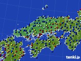 2021年07月02日の中国地方のアメダス(日照時間)