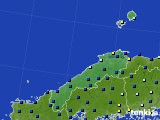 2021年07月03日の島根県のアメダス(日照時間)