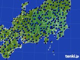 関東・甲信地方のアメダス実況(日照時間)(2021年07月04日)