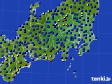 関東・甲信地方のアメダス実況(日照時間)(2021年07月05日)