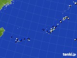 沖縄地方のアメダス実況(風向・風速)(2021年07月05日)