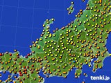 2021年07月06日の北陸地方のアメダス(気温)