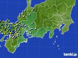 東海地方のアメダス実況(降水量)(2021年07月07日)