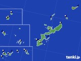 2021年07月07日の沖縄県のアメダス(風向・風速)
