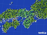 2021年07月08日の近畿地方のアメダス(日照時間)