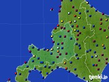 道央のアメダス実況(日照時間)(2021年07月09日)